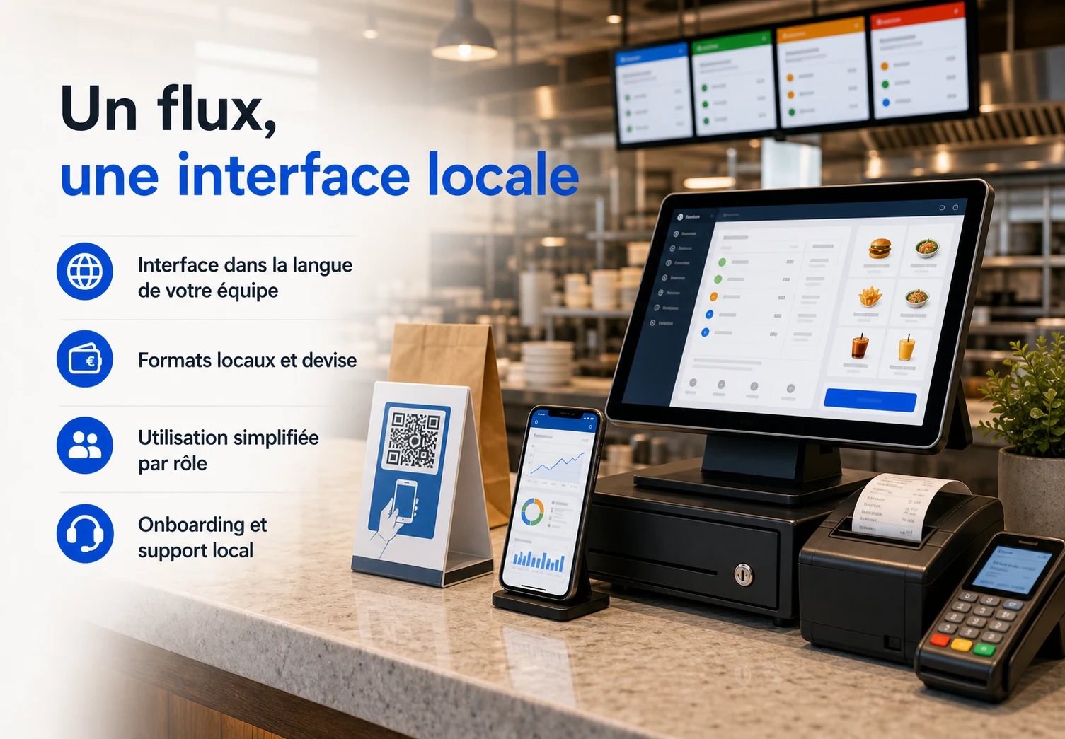 One workflow. Local interface.