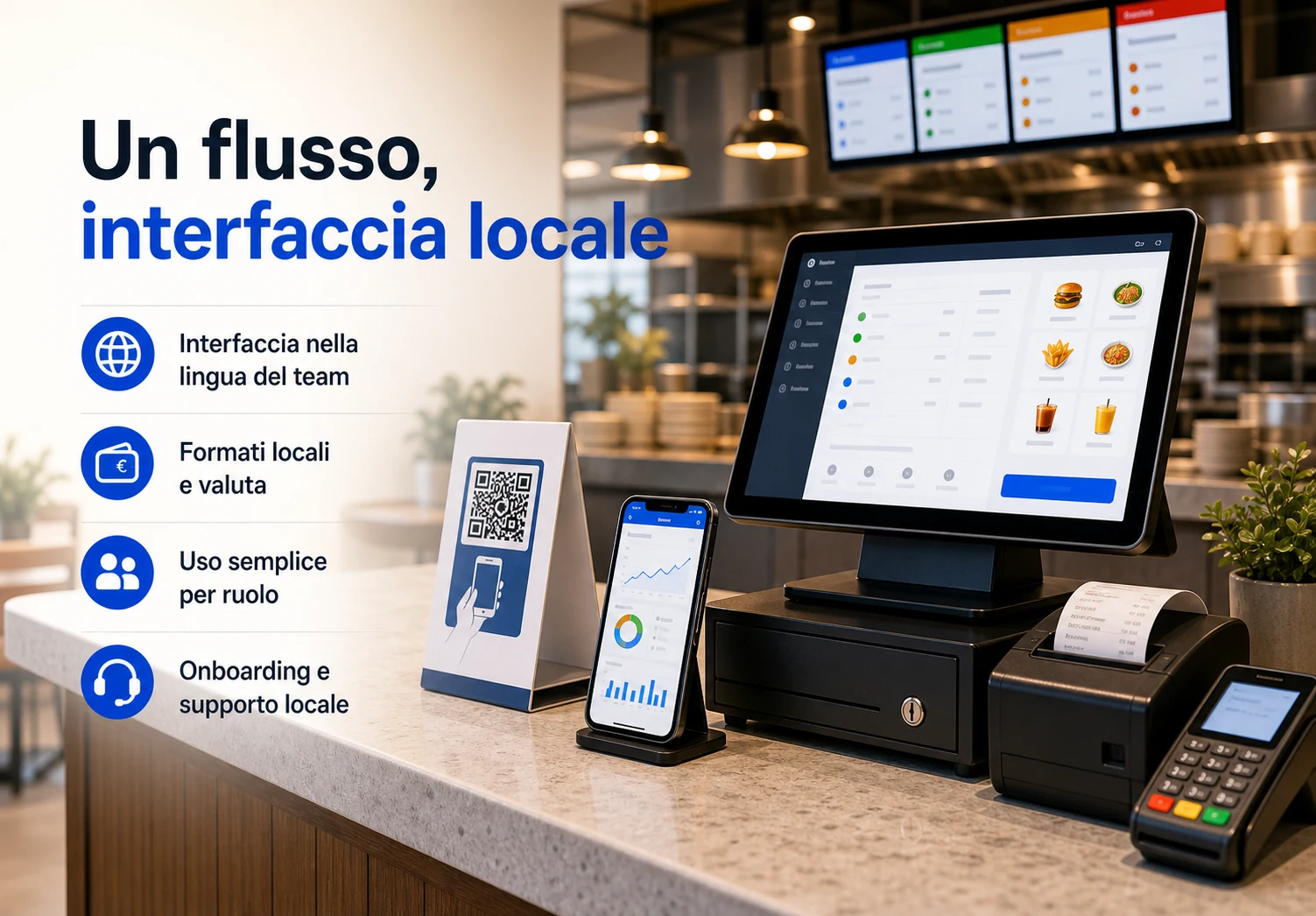 One workflow. Local interface.